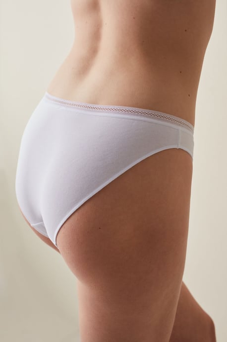 Mellanhöjd Bomull Jersey Brief - Image 3