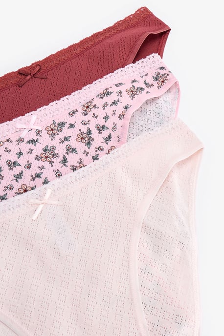 3-Pack Cotton Floral Briefs - Image 2