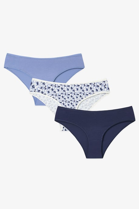 3-Pack Låga Mönstrade Trosor - Image 1