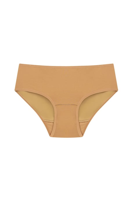 Mid-Waist Cotton Jersey Brief - Image 1