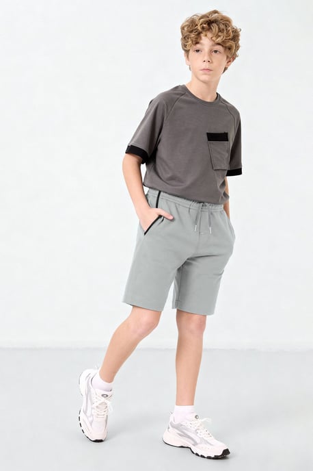 Jongens Katoenmix Korte Broek - Image 2