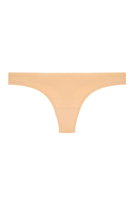 Mid-Waist Cotton Jersey Thong - Image 4