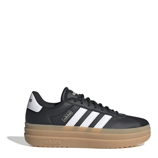 Women's adidas Vl Court Bold Trainers in Blk/Wht/Gum - Image 1