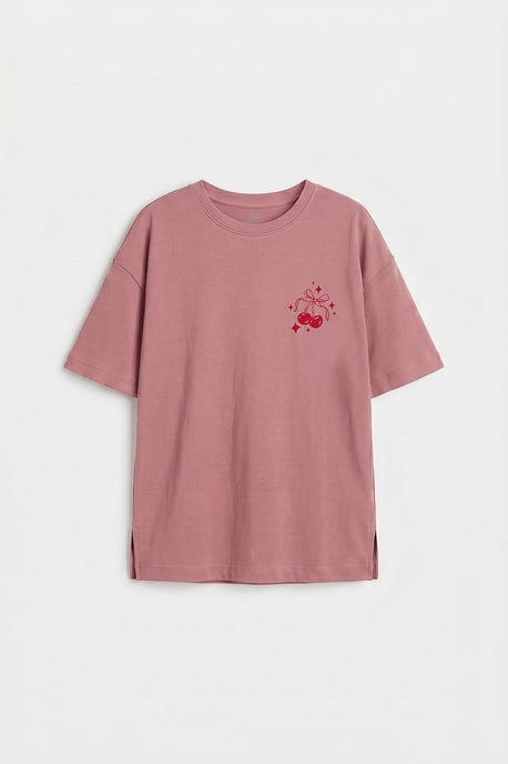 Youth Cotton Elastane T-Shirt - Image 3