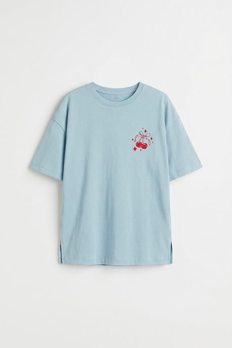 Youth Cotton Elastane T-Shirt - Image 3