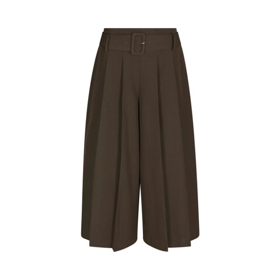 Neo Noir rilene midi pants 169844 676 dark brown - Image 1