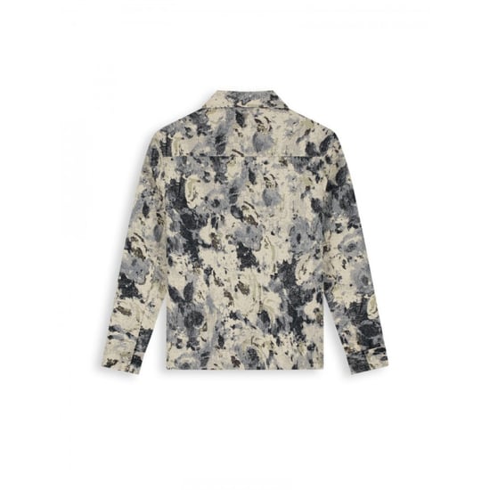 Pure Path 26030204 53 jacquard flower full-zip overshirt purep - Image 5