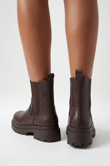 Chunky Calf High Chelsea Boots - Image 2