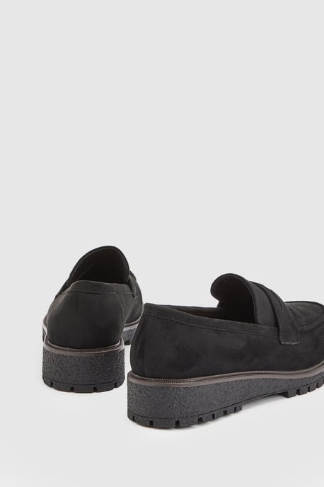 Sidnie Faux Suede Super Padded Loafers - Image 2
