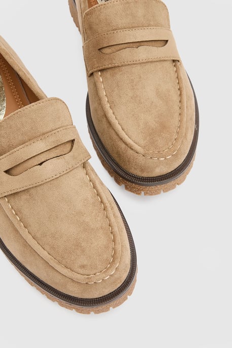 Sidnie Faux Suede Super Padded Loafers - Image 5