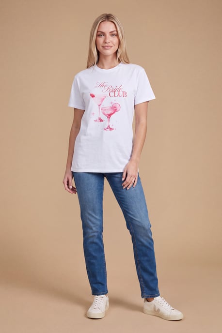 DP Hen Bride Club Graphic T Shirt - Image 1