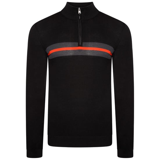 Men's Dare 2b Baselayer Top in Blk/AmberGlo - Image 1