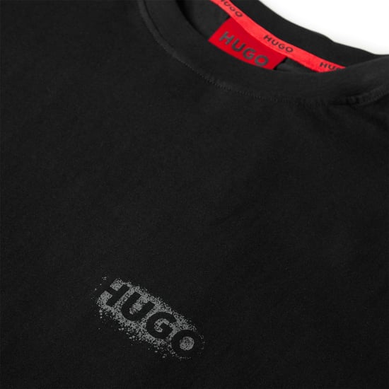 Men's Hugo Spray Tee in Black 001 - Image 5