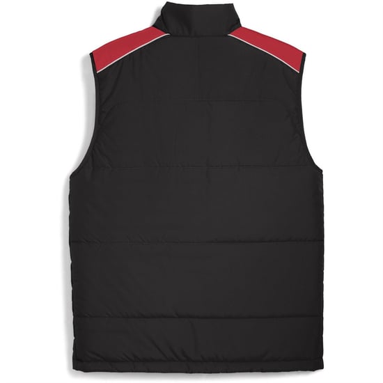Men's Puma Ferrari Mt7 Padded Gilet in Black - Image 2