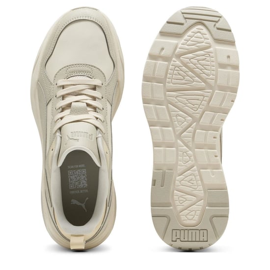 Men's Puma Trinity 2 Lt Sl Low Top Trainers in Alpine Snow-D - Image 3