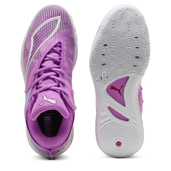 Men's Puma All Pro Nitro 2 Basketball Trainers in Electric Orch - Image 4