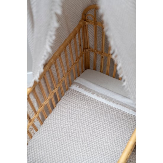 Baby's Only Ledikantlaken gebreide bies happiness urban /ecru 120x150 - Image 2