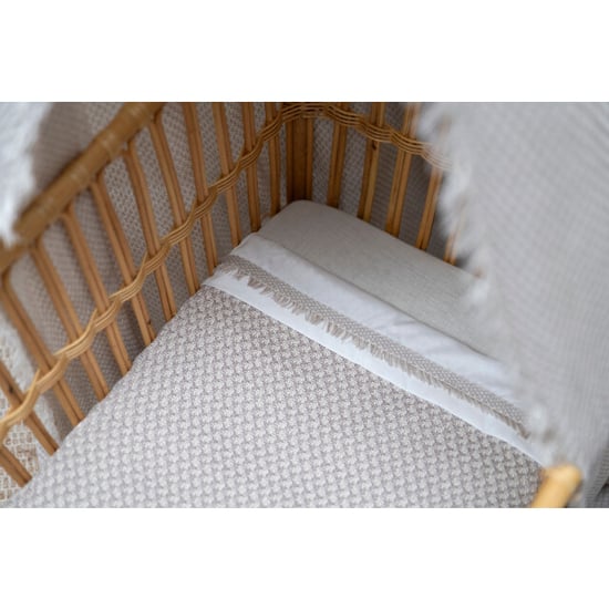 Baby's Only Ledikantlaken gebreide bies happiness urban /ecru 120x150 - Image 3