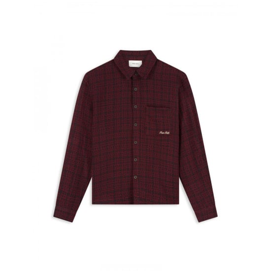 Pure Path 26030208 02 structured checked overshirt purep - Image 1