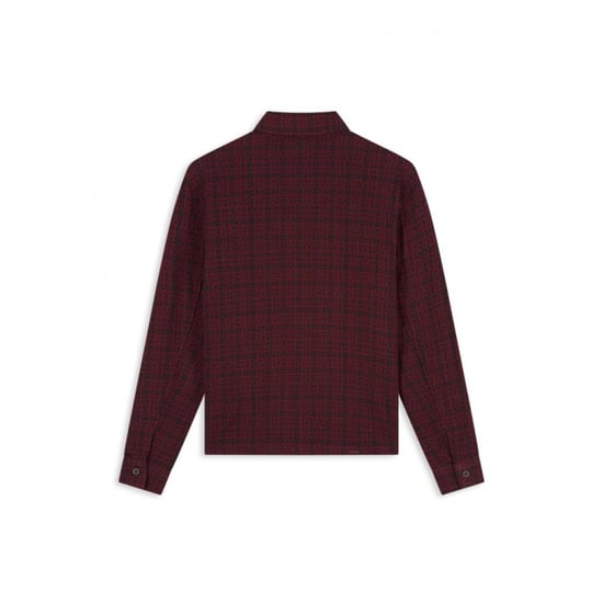 Pure Path 26030208 02 structured checked overshirt purep - Image 2