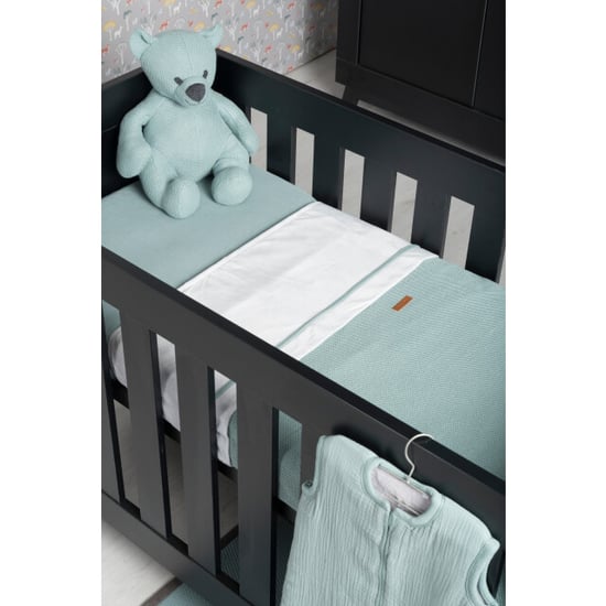 Baby's Only Ledikant laken gebreide bies /wit 120x150 cm 100% - Image 4
