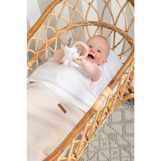 Baby's Only Ledikant laken gebreide bies /wit 120x150 cm 100% - Image 5