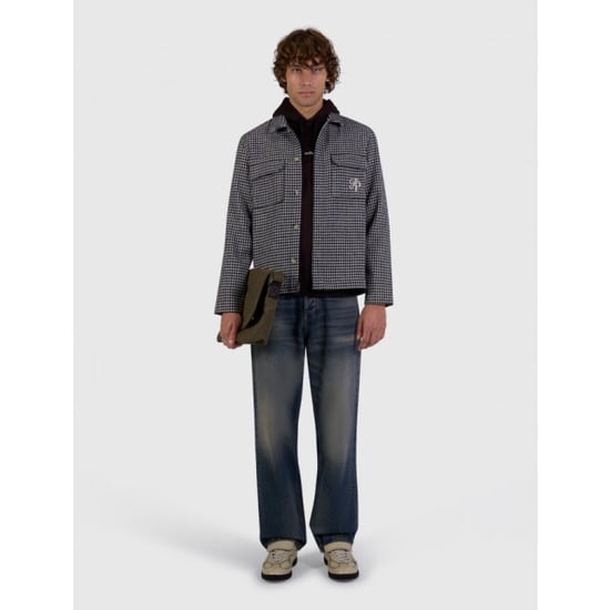 Pure Path 26030215 54 houndstooth shirt overshirt - Image 2