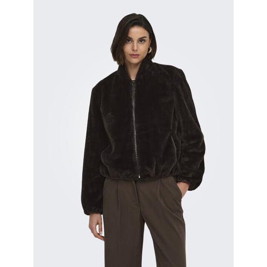 Jacqueline de Yong Jdymacy faux fur balloon jacket otw - Image 1