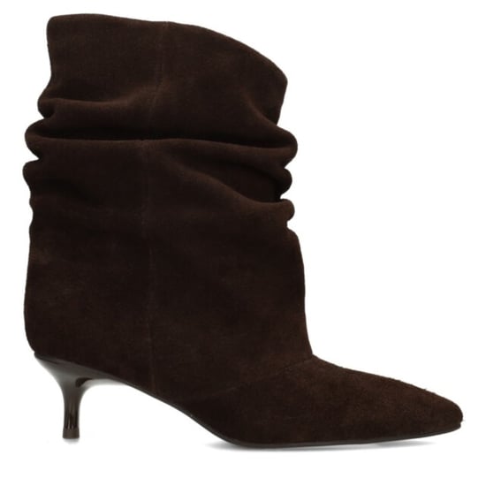 Poelman Ps luan laarzen suede enkellaars met hak dames - Image 2