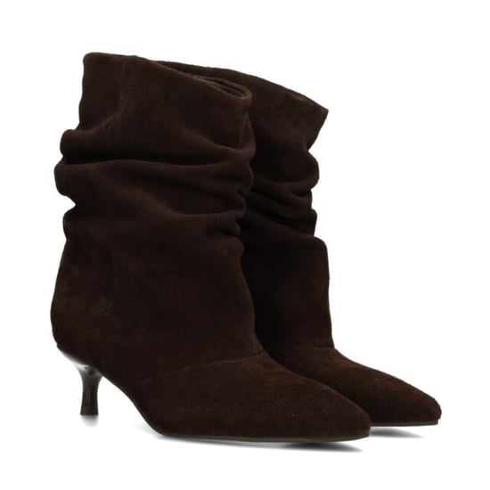 Poelman Ps luan laarzen suede enkellaars met hak dames - Image 5