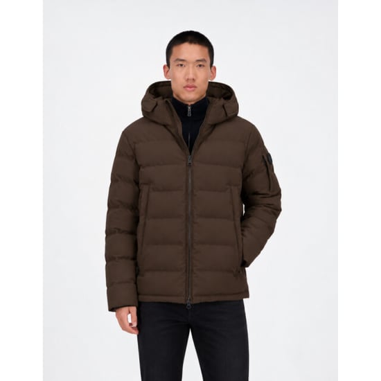 Airforce Mitchell parka dark coffee heren jack airfo - Image 1