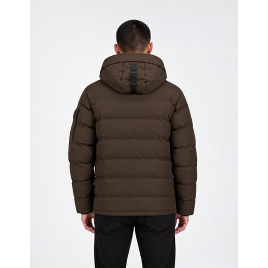 Airforce Mitchell parka dark coffee heren jack airfo - Image 3