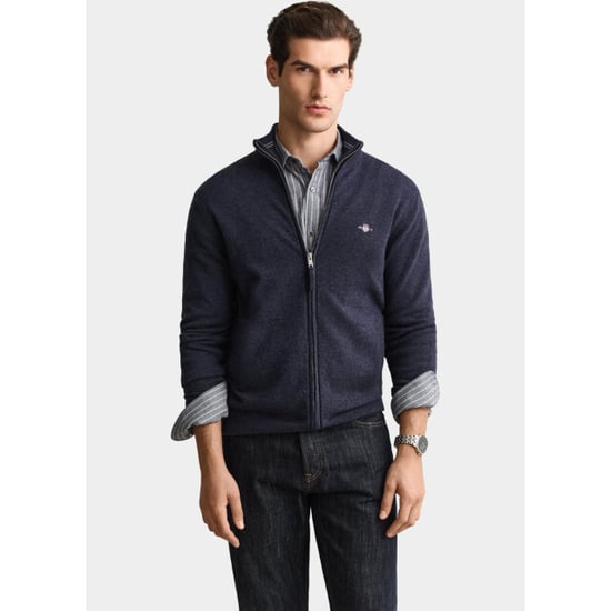 Gant Vest heren lamswollen vest met ritssluit 87314/480 - Image 1