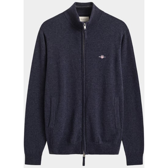 Gant Vest heren lamswollen vest met ritssluit 87314/480 - Image 4
