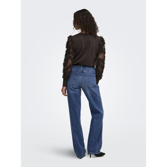 Jacqueline de Yong Fairview sweatshirt met 3d bloemen - Image 3