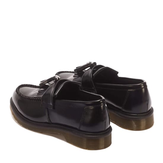 Dr. Martens Dr. martens adrian polished smooth black loafers unisex - Image 3