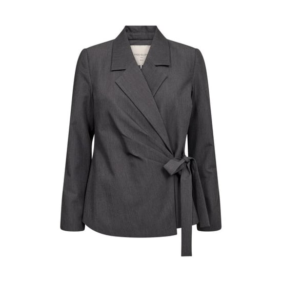 Free Quent Fqvika blazer jacket dark grey melange - Image 2
