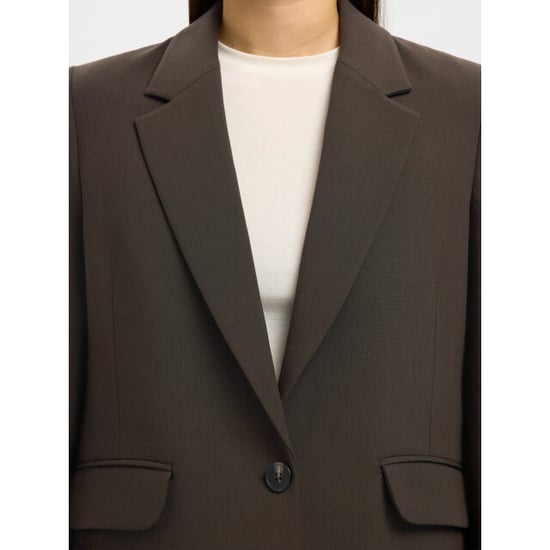 Selected Femme slfrita ls relaxed blazer mel noos 16094205 delicioso - Image 6
