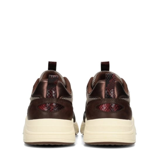 Poelman Ps kiki cherry taupe dk brown lage sneakers dames - Image 5