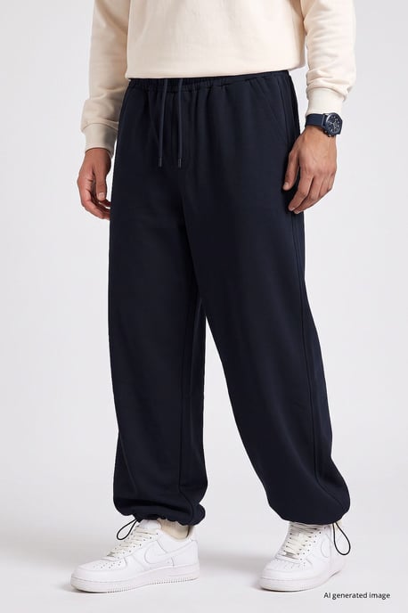 Heren Katoenmix Joggingbroek - Image 2