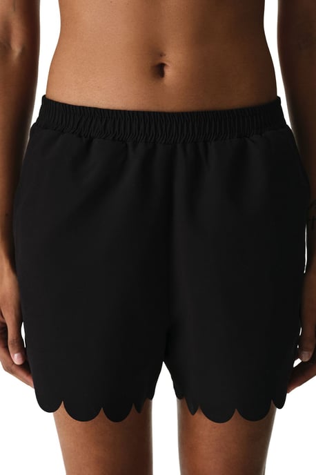 Kvinnors Midjehöga Pull-On Surfshorts - Image 1