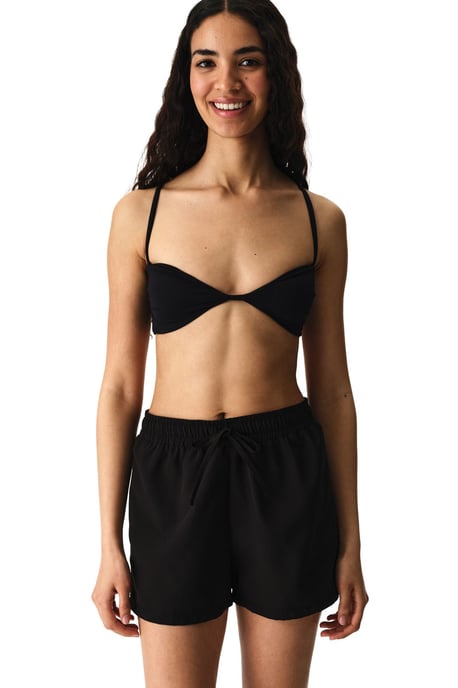 Kvinnors midjehöga vävda badshorts - Image 4