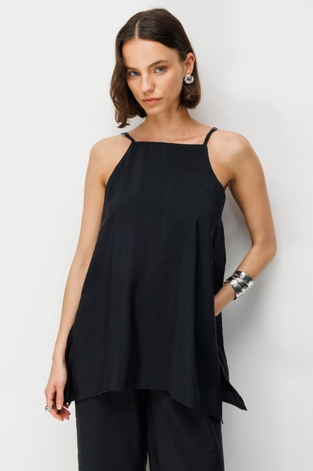 Brede-Pijpen Halter Jumpsuit - Image 6