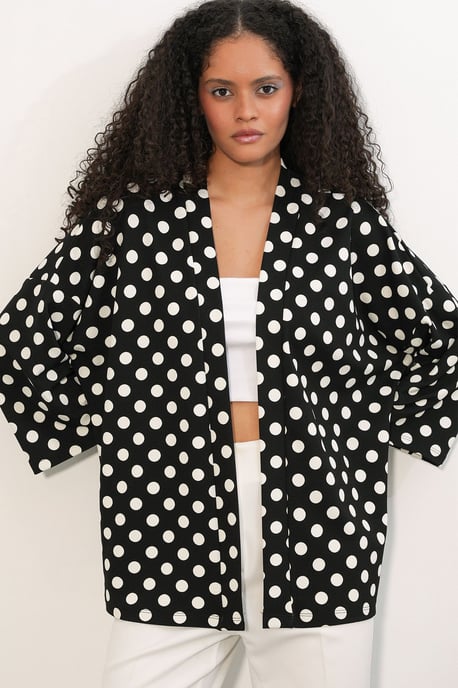 Gestippelde Strand Kimono - Image 3