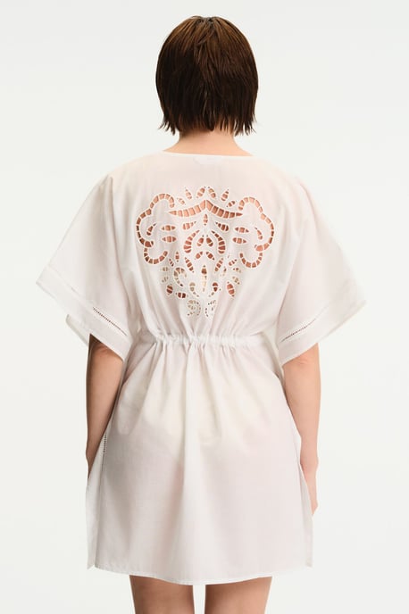 Geborduurde Katoenen Mini Kaftan - Image 3