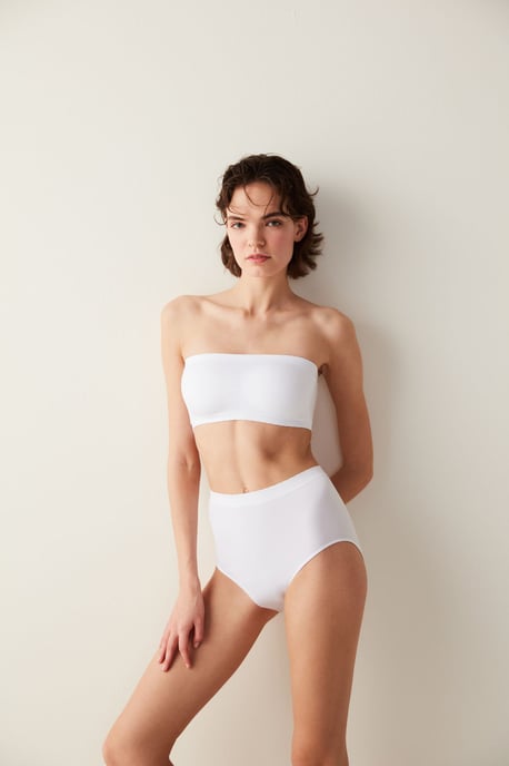 Utanaxlad Stickad Bralette - Image 1