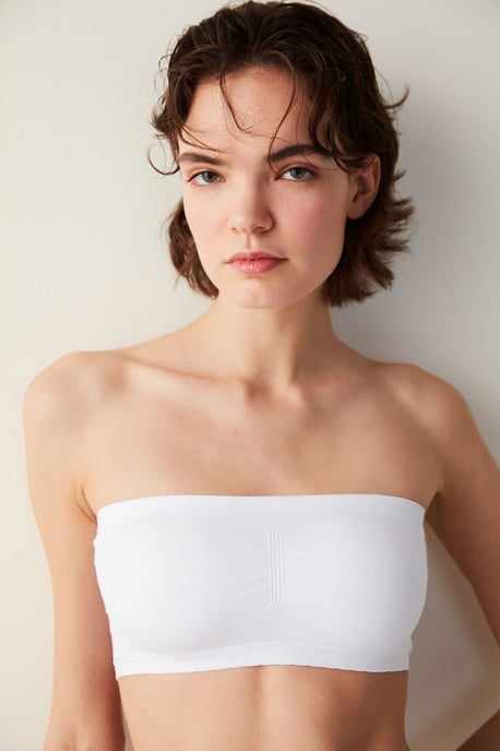 Utanaxlad Stickad Bralette - Image 2