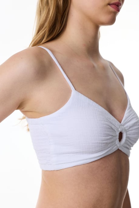 Bomullskort bralette-blus - Image 4