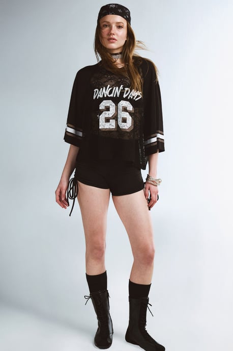 Short Knitted Jersey Tights - Image 2