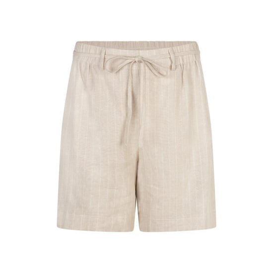 Red Button Cami short linen/visco pinestripe - Image 1